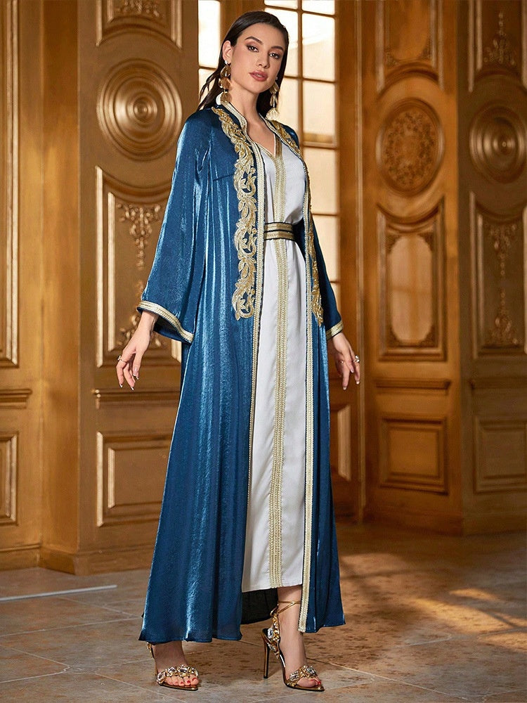 Classical Arabian Style Temperament Dress Two-piece Set