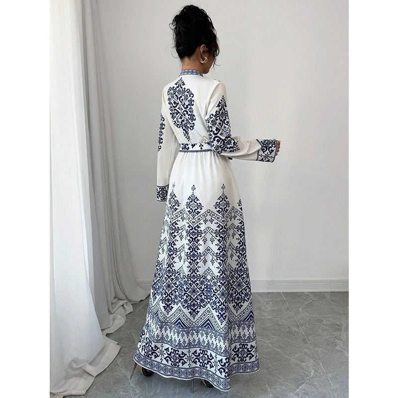 Classic Vintage Style Arabic Womens Dresses
