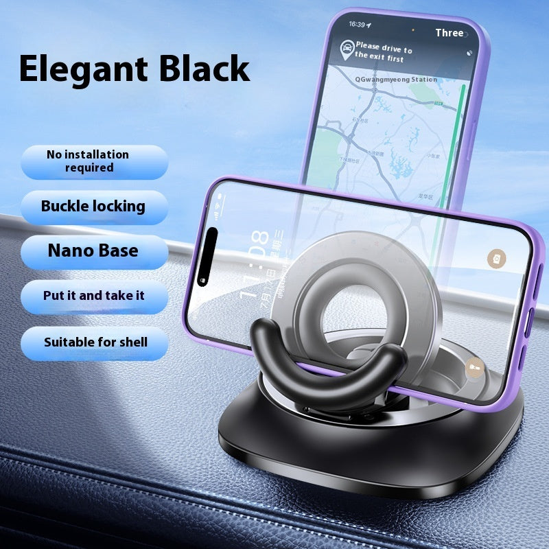 360° Rotating Magnetic Phone Holder, Ultra Strong Suction Mount for Car, Home & Office