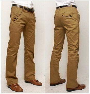 Color Block Men's Trousers