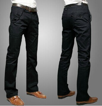 Color Block Men's Trousers