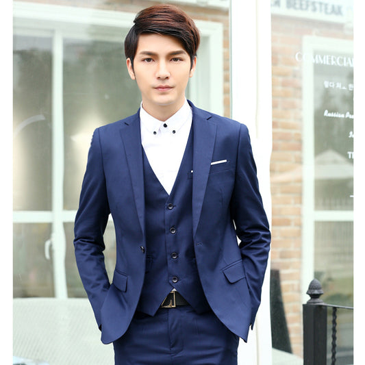 Men's Two-piece Slim Fit Suit