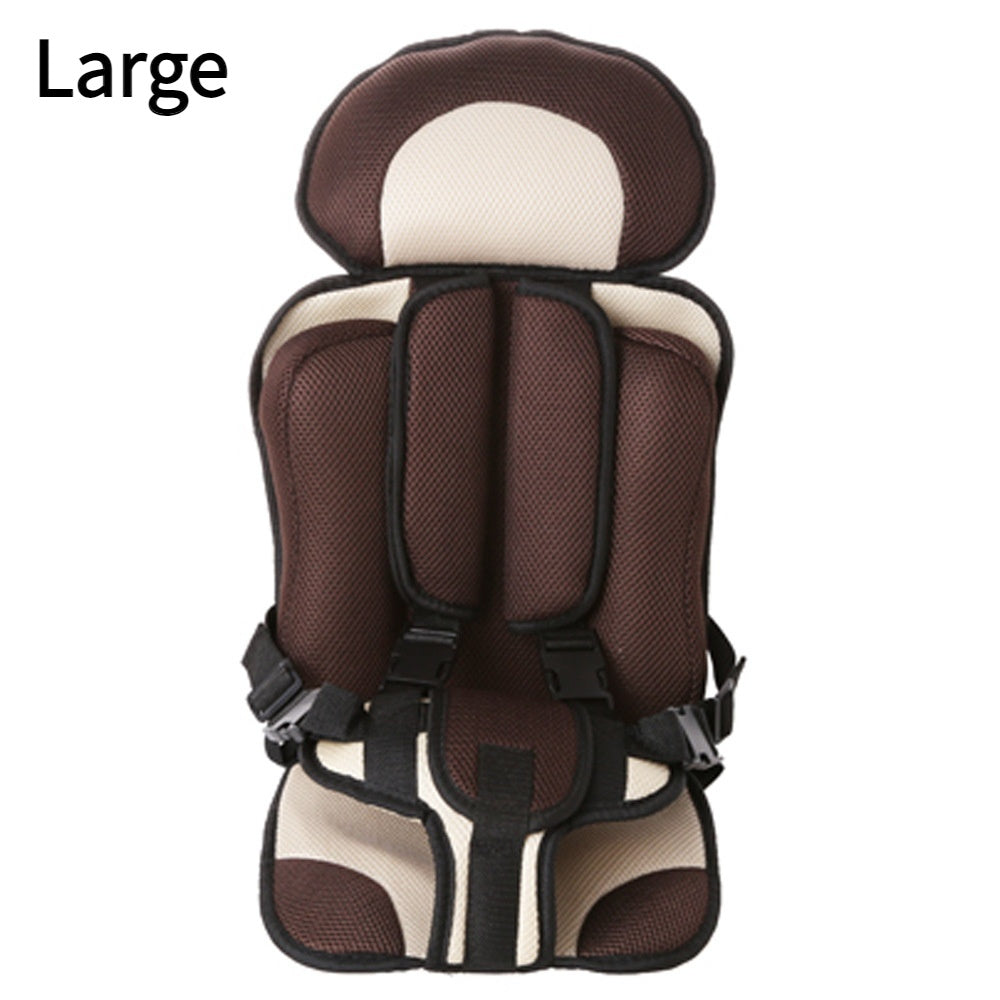 Portable padded baby car seat mat for safer, more comfortable seating anywhere.