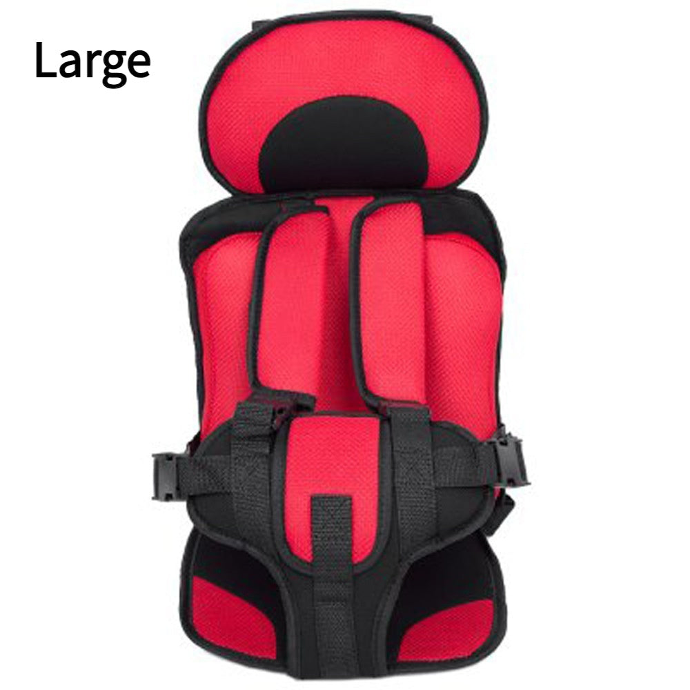 Portable padded baby car seat mat for safer, more comfortable seating anywhere.