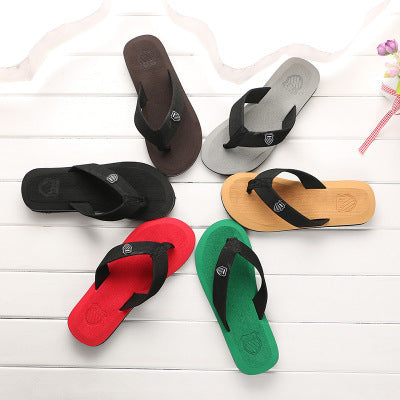 Men's flip flops wholesale beach shoes