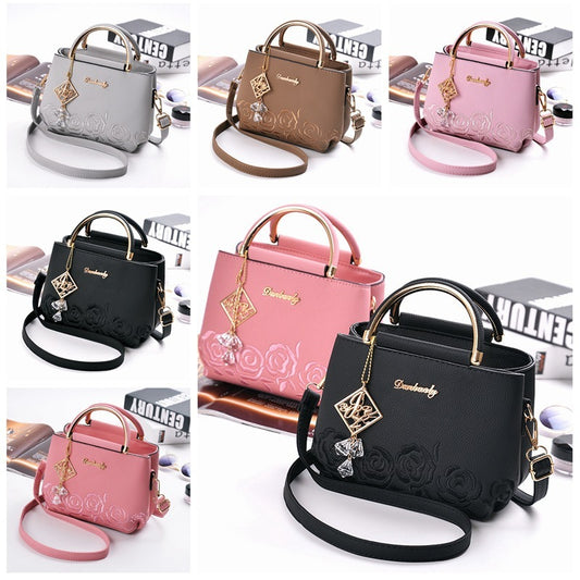Embroider line handbag is superior fashionable new iron wrapped handbag party a undertakes