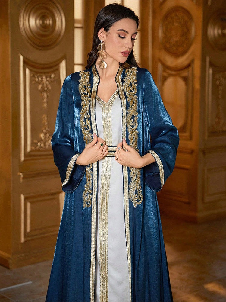 Classical Arabian Style Temperament Dress Two-piece Set