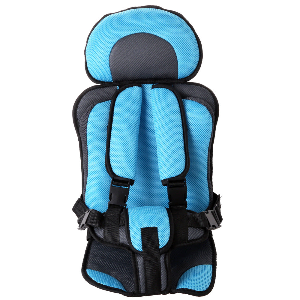 Portable padded baby car seat mat for safer, more comfortable seating anywhere.