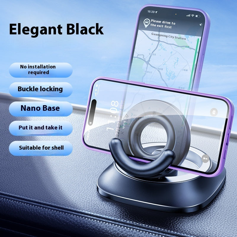 360° Rotating Magnetic Phone Holder, Ultra Strong Suction Mount for Car, Home & Office