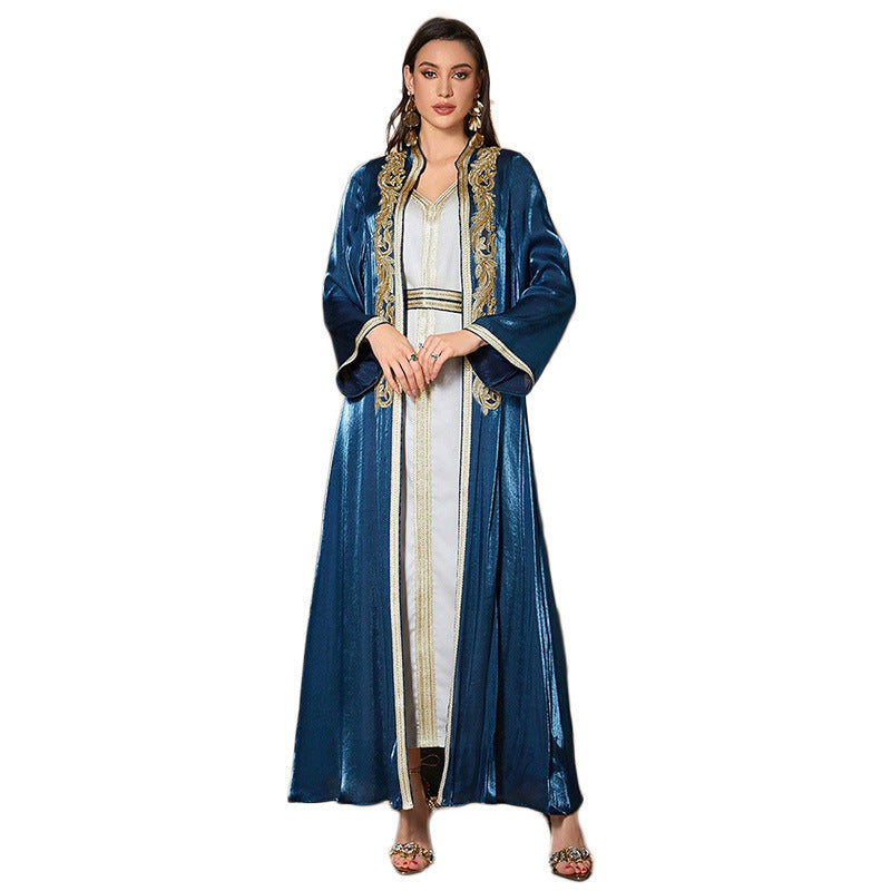 Classical Arabian Style Temperament Dress Two-piece Set