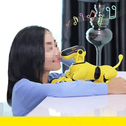 Programming Dancing Bionic Interactive Early Education Accompany Intelligent Robot Dog
