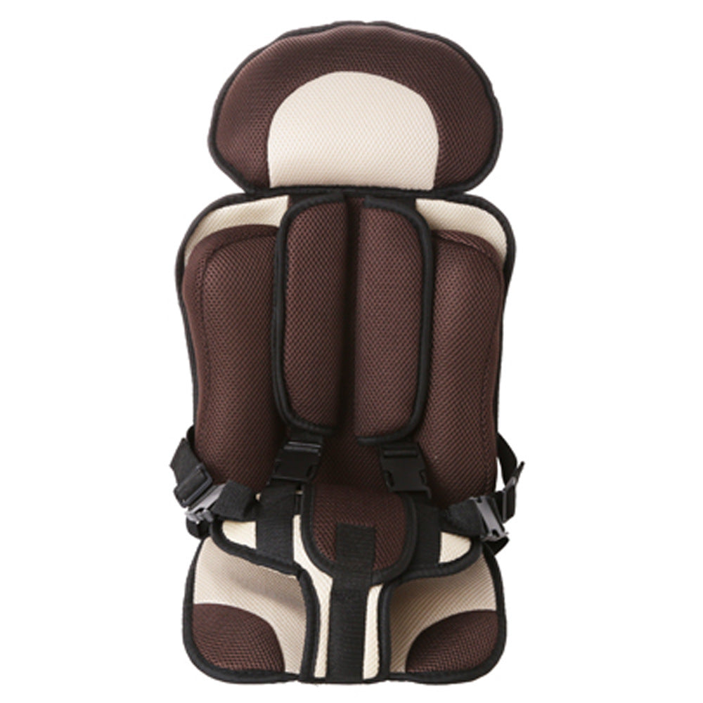 Portable padded baby car seat mat for safer, more comfortable seating anywhere.