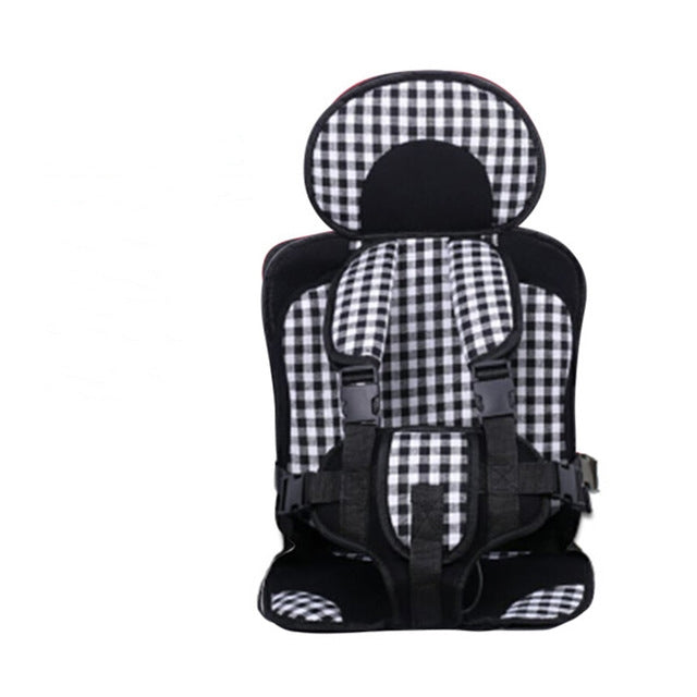 Portable padded baby car seat mat for safer, more comfortable seating anywhere.