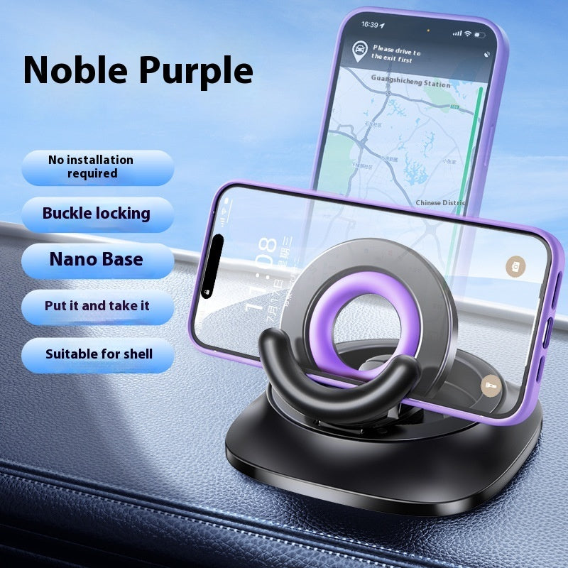 360° Rotating Magnetic Phone Holder, Ultra Strong Suction Mount for Car, Home & Office
