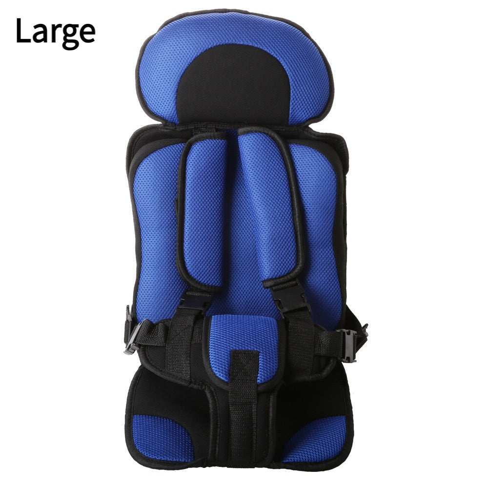 Portable padded baby car seat mat for safer, more comfortable seating anywhere.