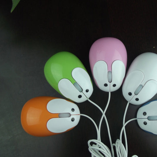 Animal Mouse Cute Rabbit Wired Photoelectric